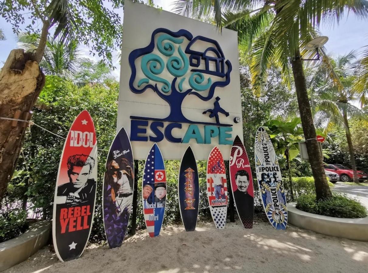 バツーフェリンギビーチ Batuferringhi Children Waterslid Paradise 3Mins To The Beachヴィラ エクステリア 写真